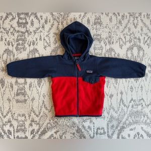 Patagonia baby micro D snap-T fleece jacket 12-18m